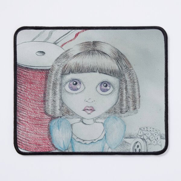 Item preview, The Little Girl Who Lives In the Sewing Kit  designed and sold by RachelGrubb.