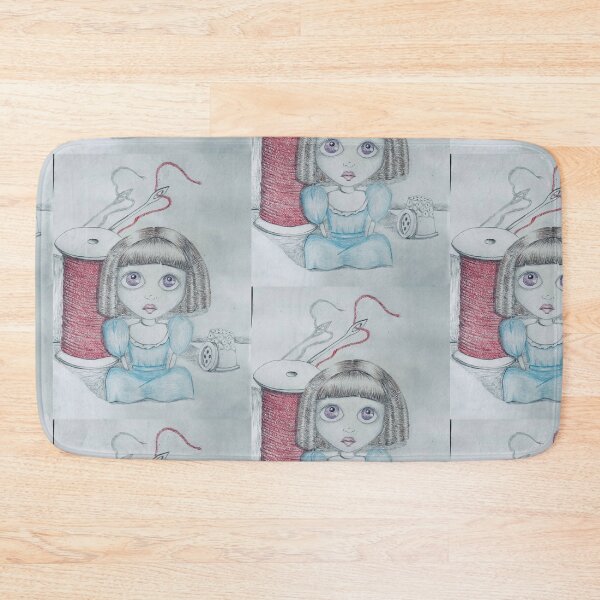 Item preview, The Little Girl Who Lives In the Sewing Kit  designed and sold by RachelGrubb.