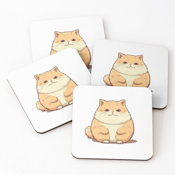 Item preview, Cute 'Puffy' Chubby Cat designed and sold by Chubby Cat.