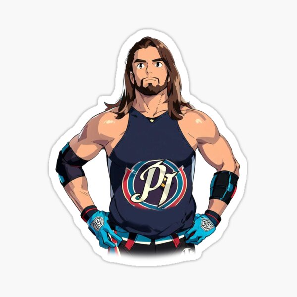 Item preview, AJ Styles Anime Art designed and sold by DavidMarcus.