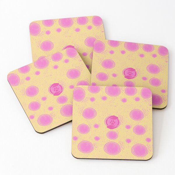 Item preview, Polka Rounds - Pink designed and sold by CelestialEyes.
