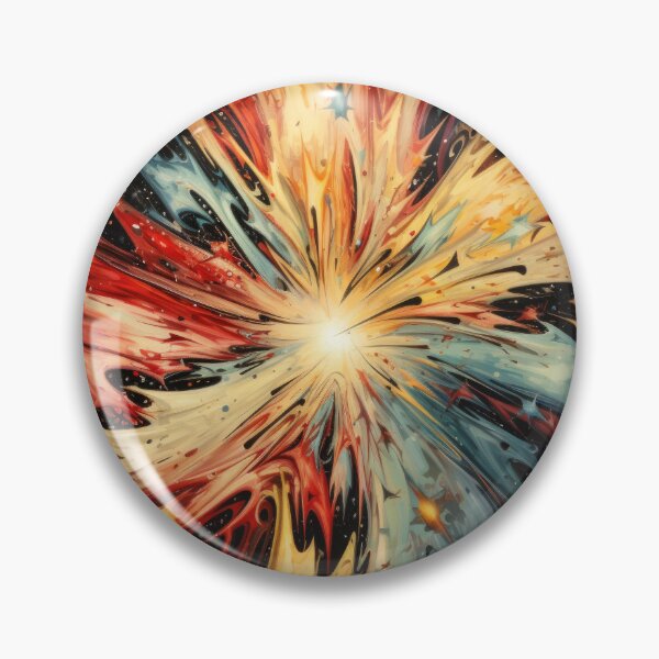 Item preview, Explore "Simplistic & Minimalistic Star Collision Art" designed and sold by ArtificialGenes.
