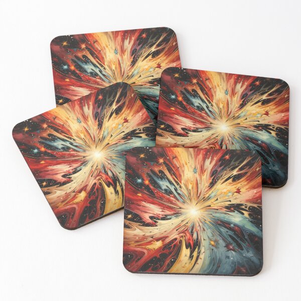 Item preview, Explore "Simplistic & Minimalistic Star Collision Art" designed and sold by ArtificialGenes.