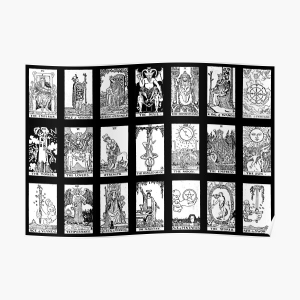 ancient tarot Poster