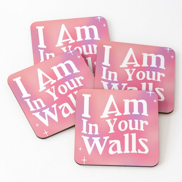 Item preview, I am in your walls inspirational quote designed and sold by imsmallfry.