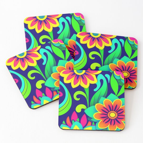 Item preview, Trippy flowers designed and sold by Flowerslaps.