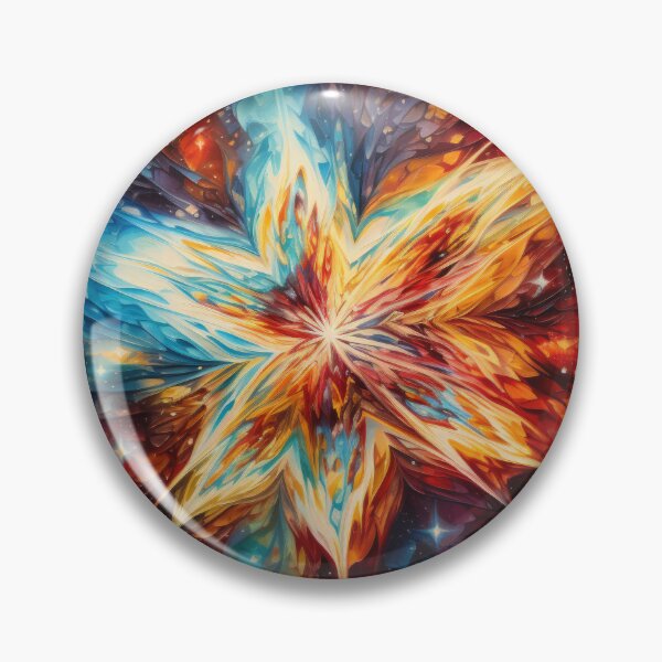 Item preview, Explore "Simplistic & Minimalistic Star Collision Art" designed and sold by ArtificialGenes.