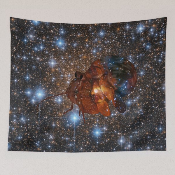 Item preview, Galaxy Hermit Crab designed and sold by KristalStittle.