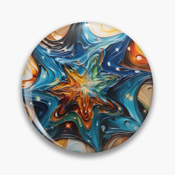 Item preview, Explore "Simplistic & Minimalistic Star Collision Art" designed and sold by ArtificialGenes.