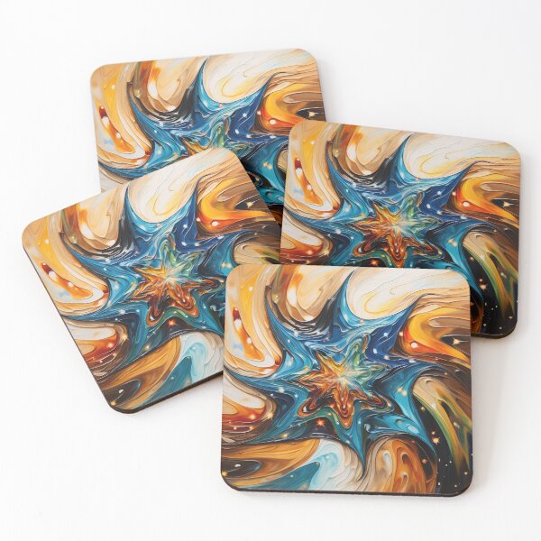 Item preview, Explore "Simplistic & Minimalistic Star Collision Art" designed and sold by ArtificialGenes.