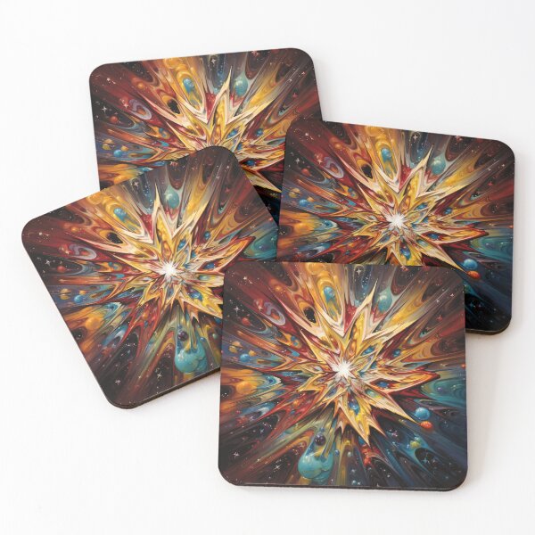 Item preview, Explore "Simplistic & Minimalistic Star Collision Art" designed and sold by ArtificialGenes.