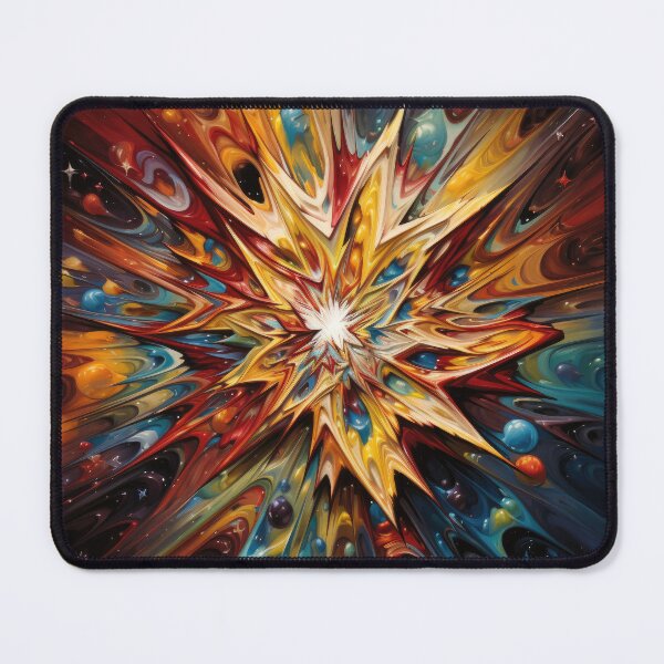 Item preview, Explore "Simplistic & Minimalistic Star Collision Art" designed and sold by ArtificialGenes.
