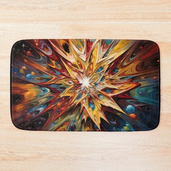 Item preview, Explore "Simplistic & Minimalistic Star Collision Art" designed and sold by ArtificialGenes.