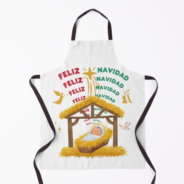Item preview, Feliz Navidad con el bebe Jesus, los angeles y 3 Reyes designed and sold by Verle-art.
