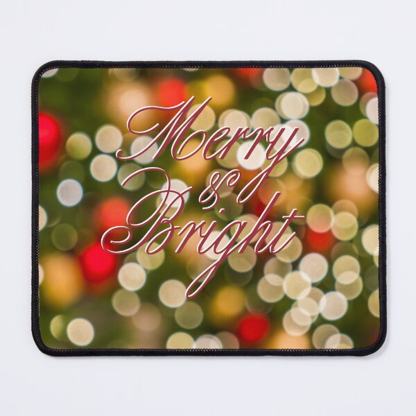 Item preview, Merry & Bright Red with Green Blur! designed and sold by TidyKitchenInc.