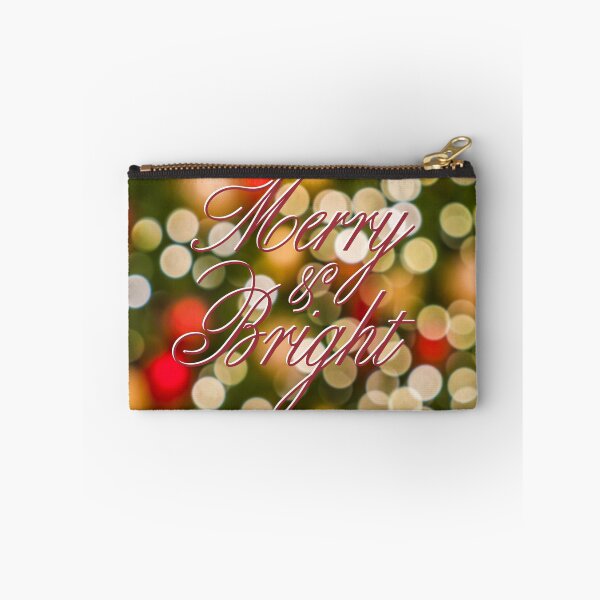 Item preview, Merry & Bright Red with Green Blur! designed and sold by TidyKitchenInc.