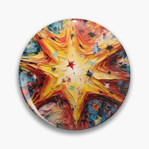 Item preview, Explore "Simplistic & Minimalistic Star Collision Art" designed and sold by ArtificialGenes.