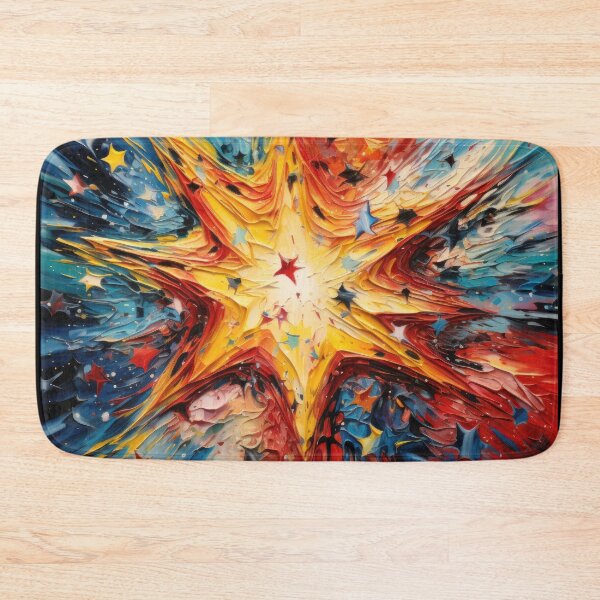 Item preview, Explore "Simplistic & Minimalistic Star Collision Art" designed and sold by ArtificialGenes.