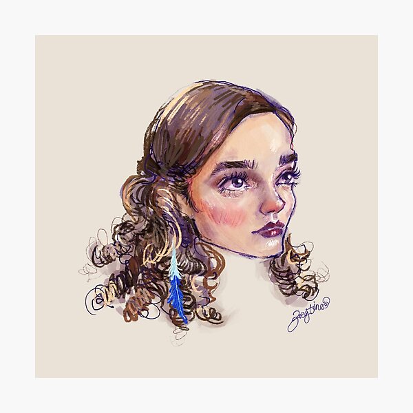 Item preview, lucy gray portrait designed and sold by zegtineo.