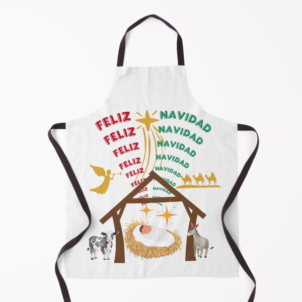 Item preview, Feliz Navidad con el bebe Jesus, los angeles y 3 Reyes designed and sold by Verle-art.