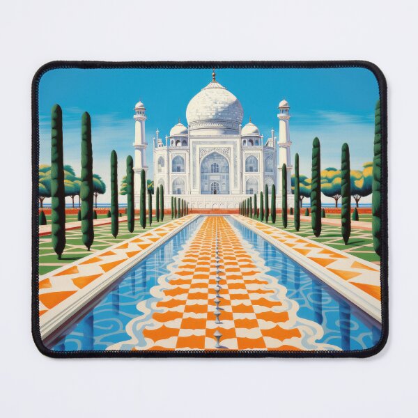 Item preview, Taj Mahal Surrealism - Through the Looking Glass  designed and sold by GalleryOXO.