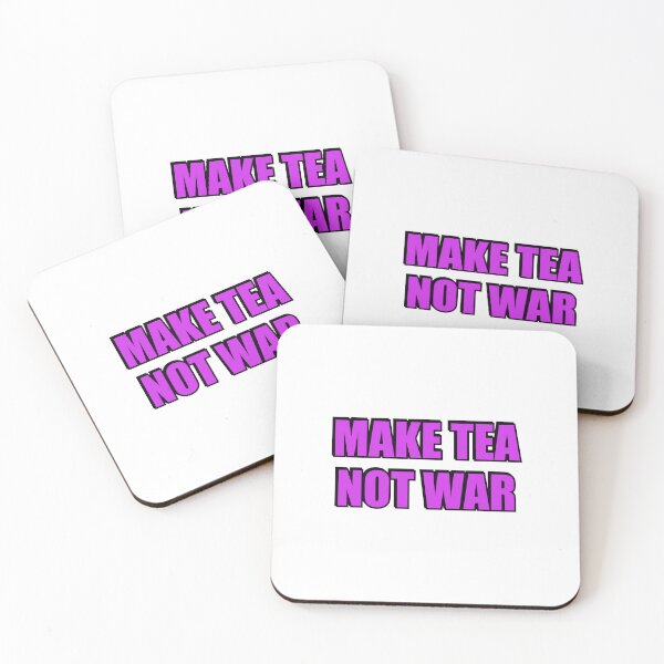 Item preview, Make Tea Not War designed and sold by Inspirationmotivation.