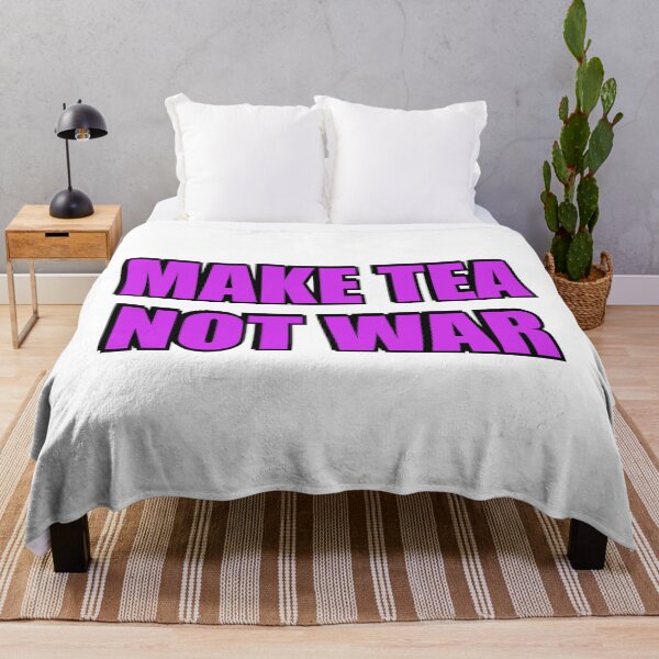 Item preview, Make Tea Not War designed and sold by Inspirationmotivation.