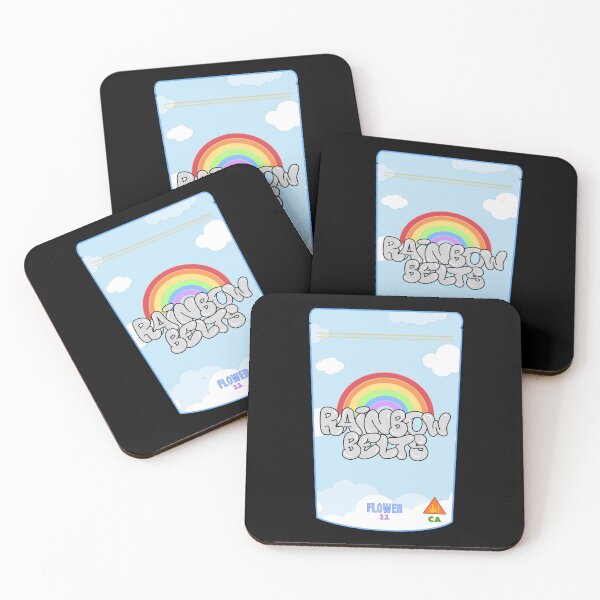 Item preview, Rainbow belts  designed and sold by Bad Signal Studios .
