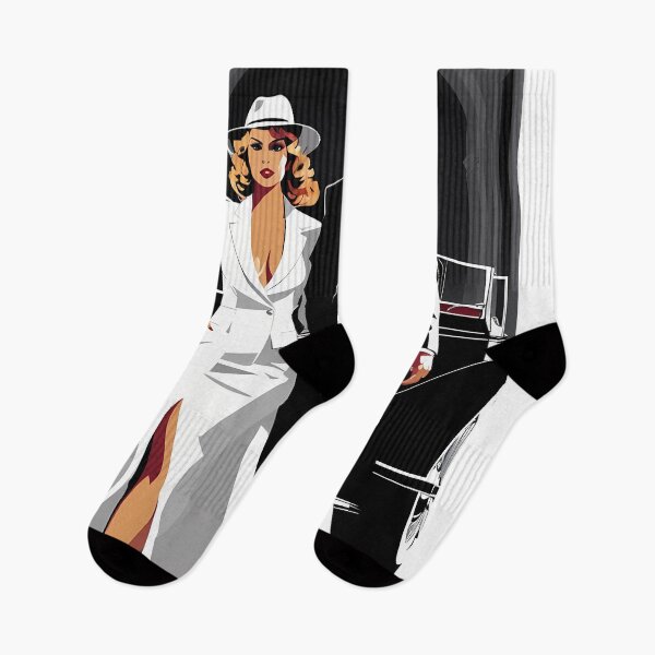 Item preview, Subtle Elegance: Silhouettes That Tell Mafia Stories designed and sold by Artedig.