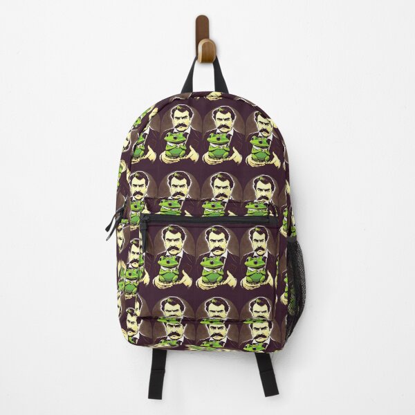 Item preview, Friedrich Nietzsche holding a frog designed and sold by shufflik.