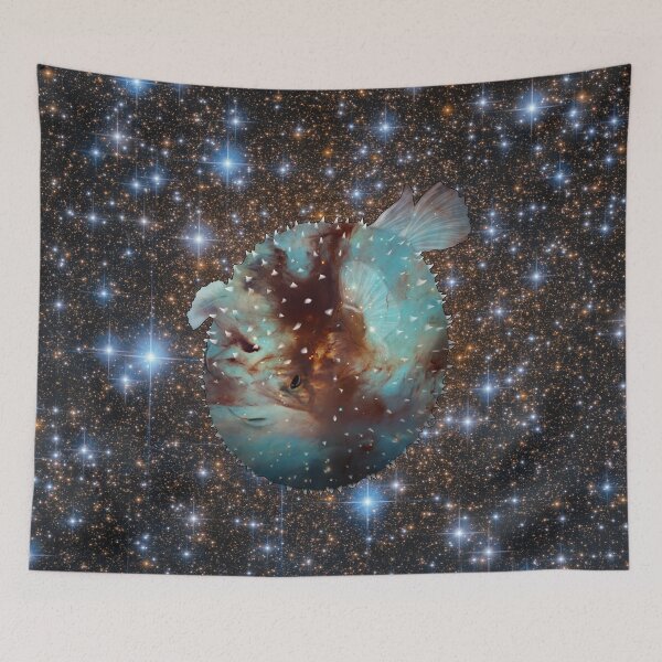 Item preview, Galaxy Pufferfish designed and sold by KristalStittle.