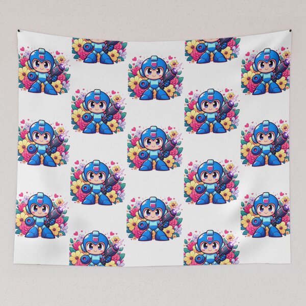 Item preview, Rockman kawaii style designed and sold by polko721.