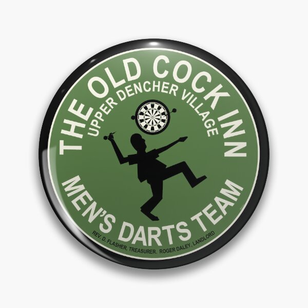 Item preview, The Old Cock Inn Darts Team - British Humour designed and sold by Time-and-Fate.