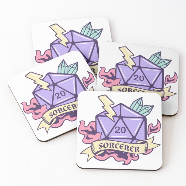 Item preview, D&D Sorcerer D20 Dice designed and sold by sunburstrpg.