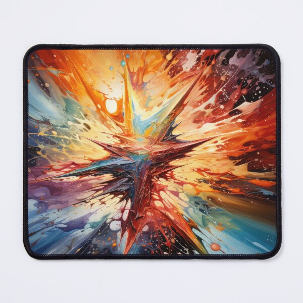 Item preview, Explore "Simplistic & Minimalistic Star Collision Art" designed and sold by ArtificialGenes.