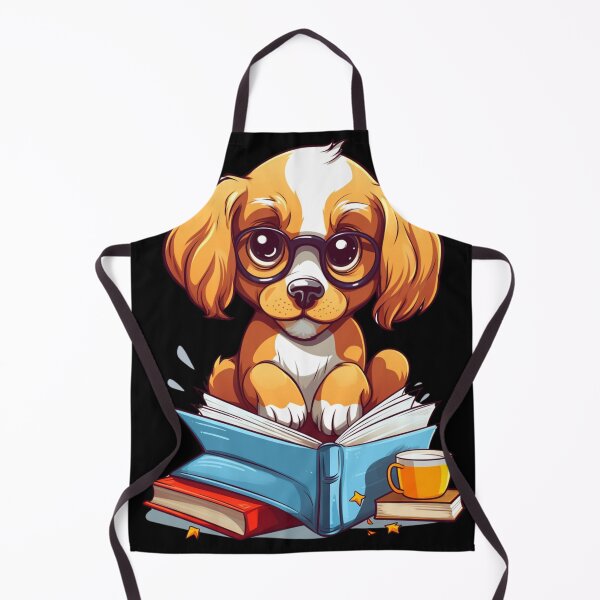 Item preview, My Cute Dog Reading. Nice Gift For Lovers Of Books And Dogs. designed and sold by LuNkyRose.