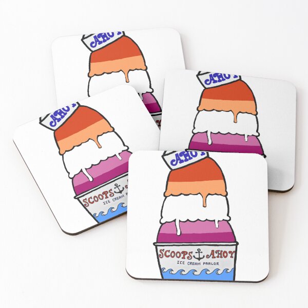 Item preview, Scoops of Pride (Lesbian) designed and sold by RuthandRose.