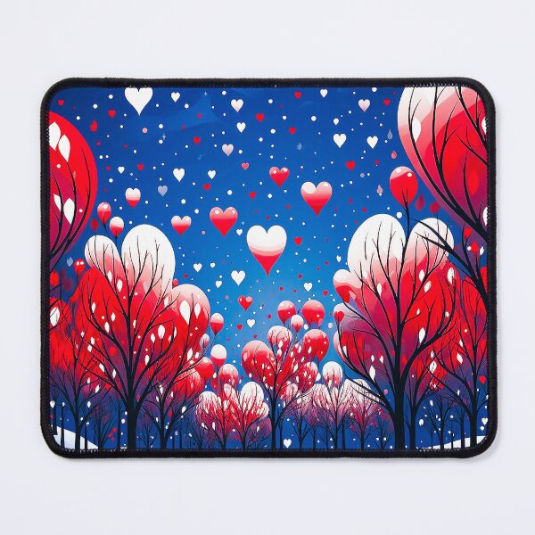 Item preview, Enchanted Winter Love Forest designed and sold by Gold Turtle Lina.