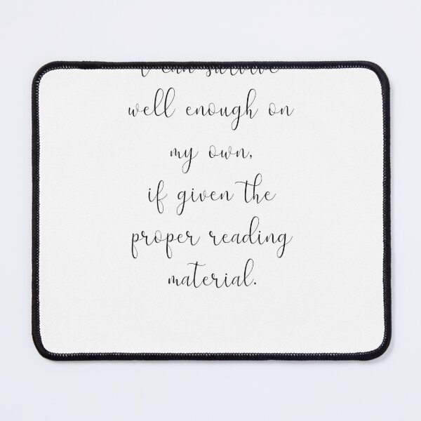 Item preview, If given the proper reading material designed and sold by The Book Goblin.