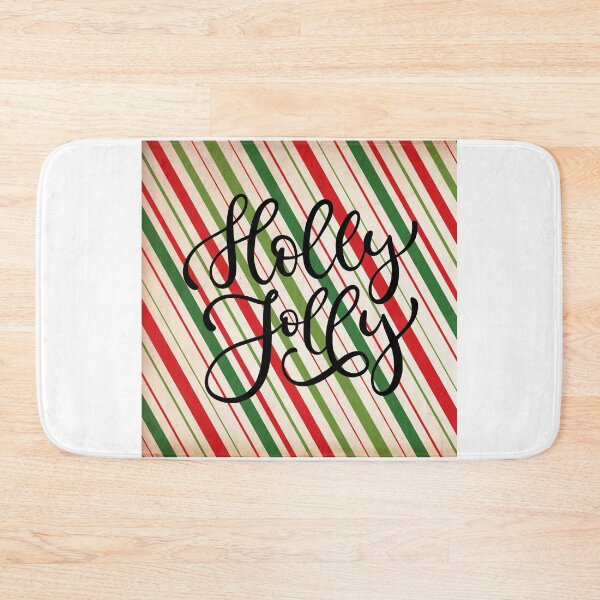Item preview, Holly Jolly Red with Green Stripes! designed and sold by TidyKitchenInc.