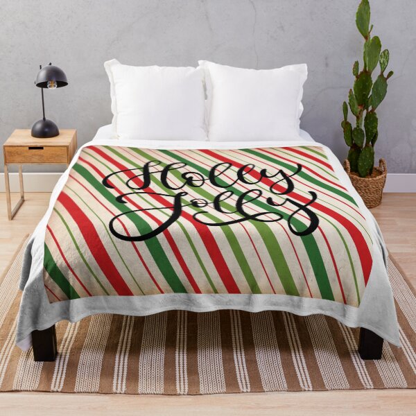 Item preview, Holly Jolly Red with Green Stripes! designed and sold by TidyKitchenInc.