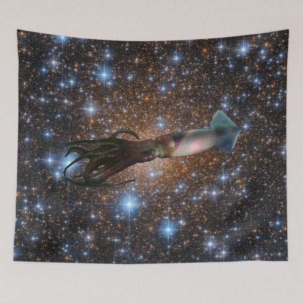 Item preview, Galaxy Giant Squid designed and sold by KristalStittle.