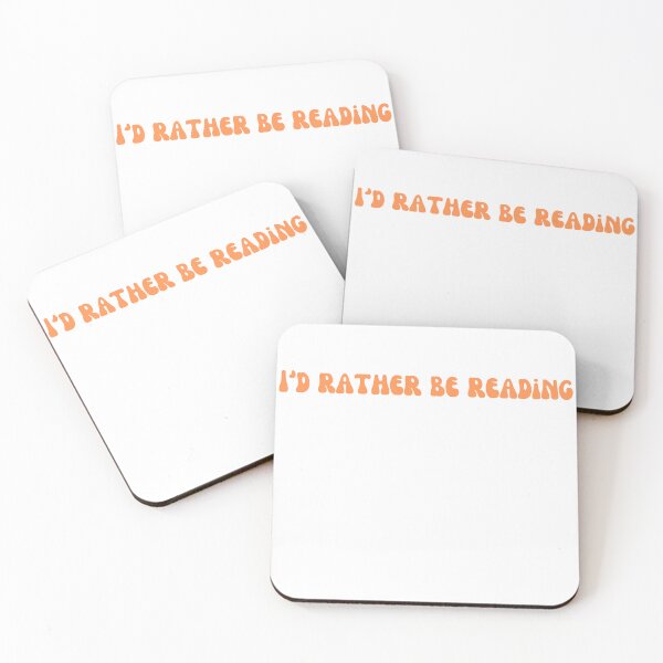Item preview, I’d rather be reading/ Funny book lover tote bag / literary humour I’d rather be reading  designed and sold by LaundrySalt.