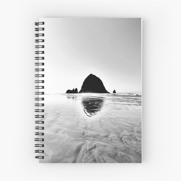 Item preview, Haystack Rock in Black and White designed and sold by Ortwork.