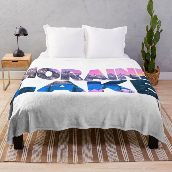 Item preview, MORAINE LAKE - Rocky Mountains Canada Sunset designed and sold by Adam Gormley.