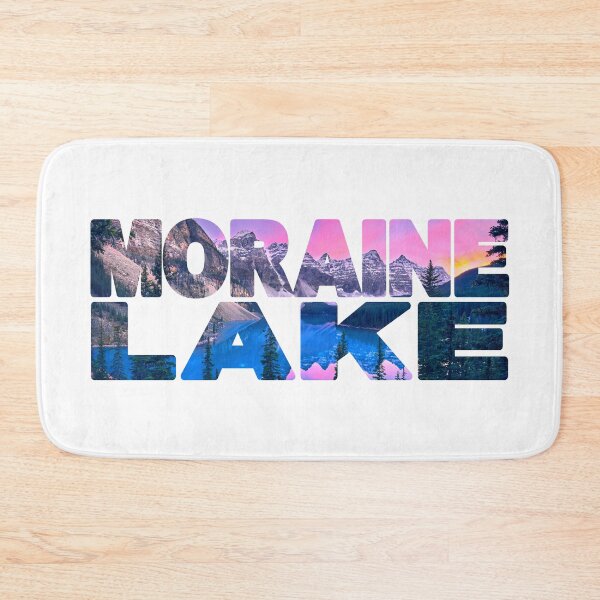 Item preview, MORAINE LAKE - Rocky Mountains Canada Sunset designed and sold by Adam Gormley.