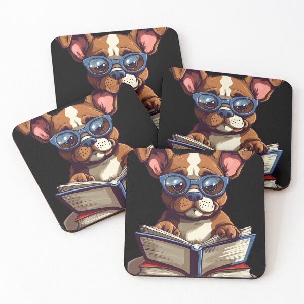 Item preview, My Cute Dog Reading. Nice Gift For Lovers Of Books And Dogs. designed and sold by LuNkyRose.