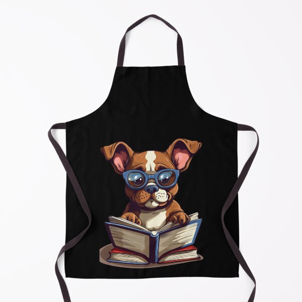 Item preview, My Cute Dog Reading. Nice Gift For Lovers Of Books And Dogs. designed and sold by LuNkyRose.