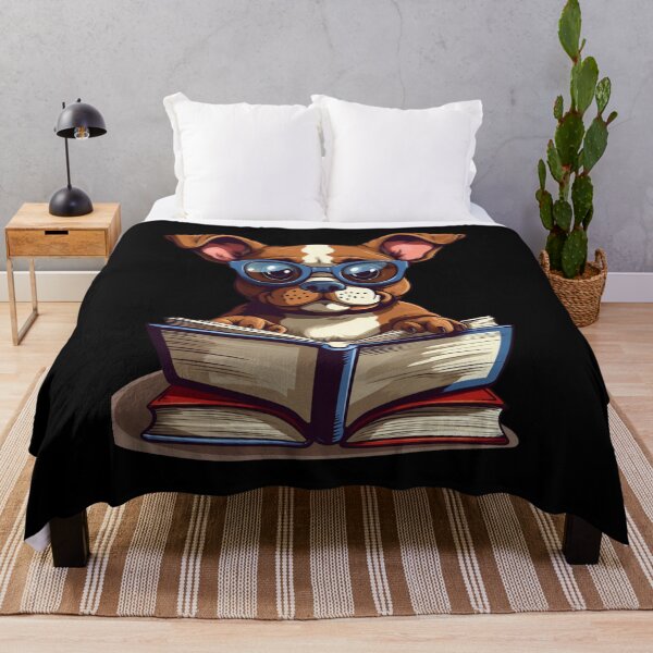 Item preview, My Cute Dog Reading. Nice Gift For Lovers Of Books And Dogs. designed and sold by LuNkyRose.