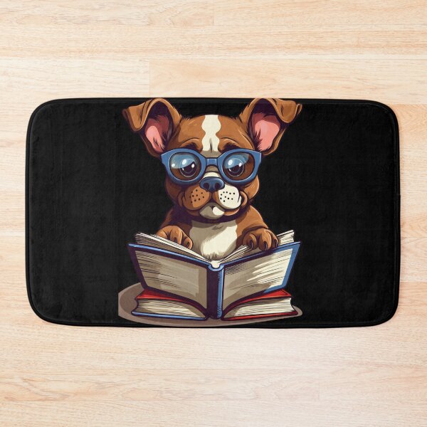 Item preview, My Cute Dog Reading. Nice Gift For Lovers Of Books And Dogs. designed and sold by LuNkyRose.